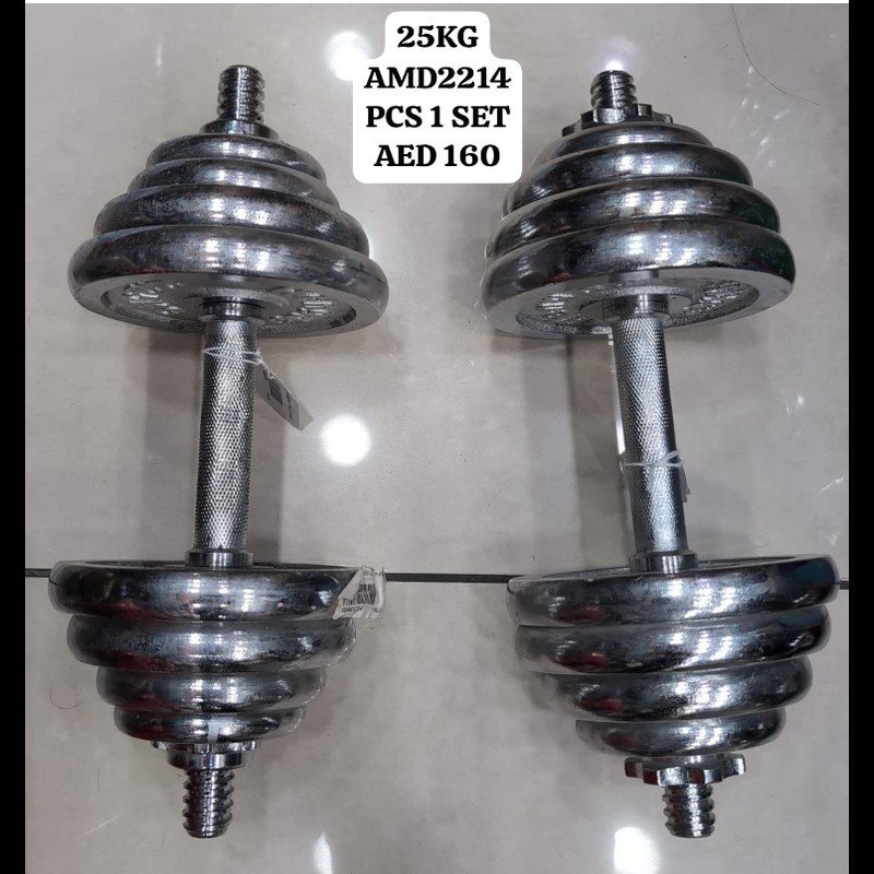 Dumbbell 25 KG (1 Pair) wholesale Dubai