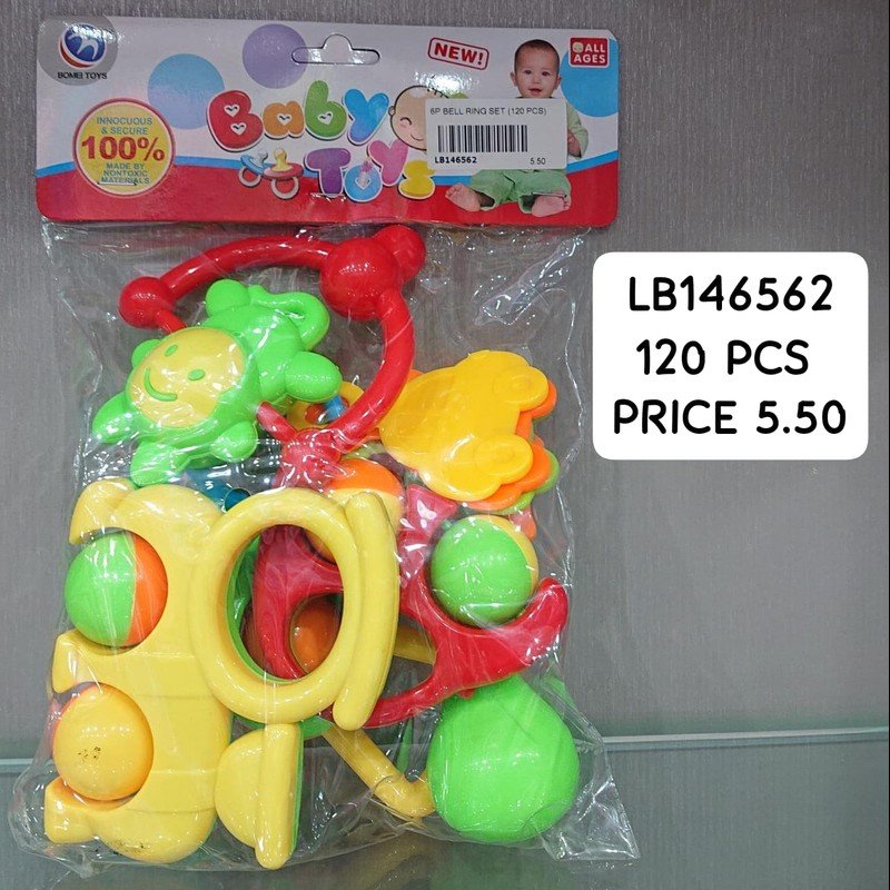 6p Bell Ring Set (120 PCS) wholesale Dubai