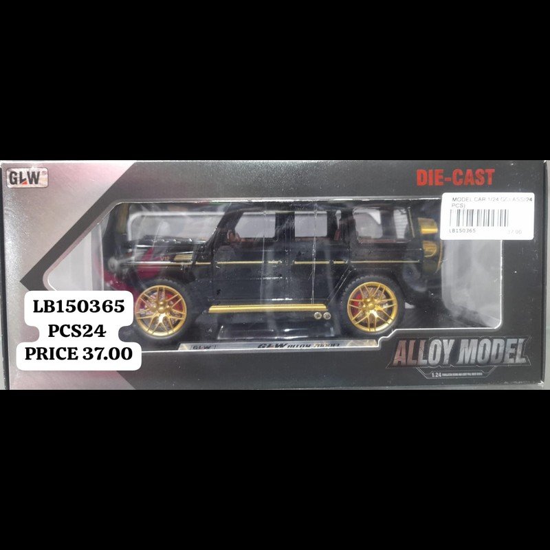 Model Car 1/24 Gclass(24 PCS) wholesale Dubai