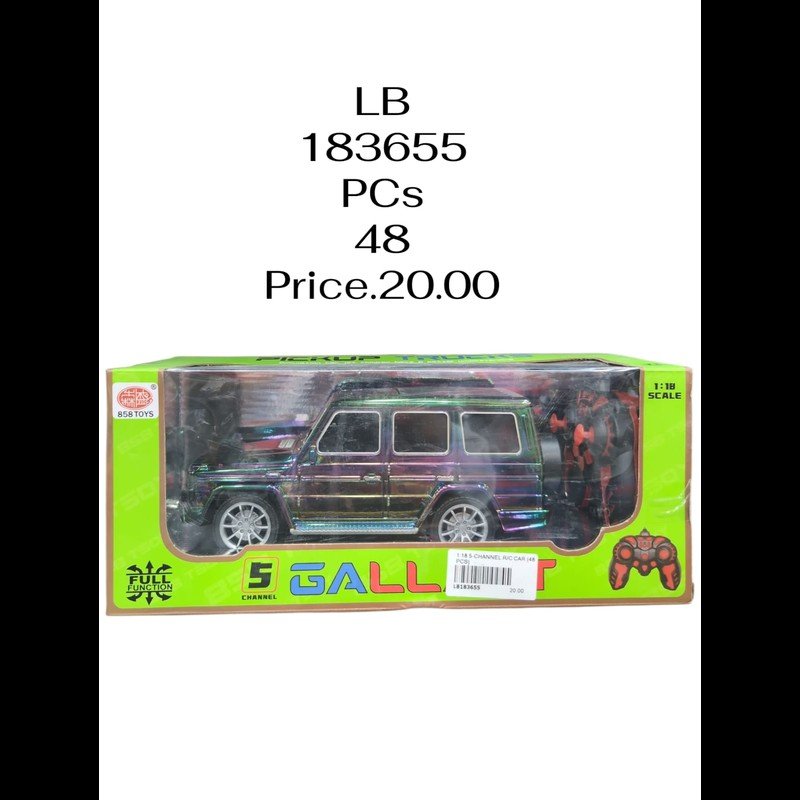 1:18 5-Channel R/C Car (48 PCS) wholesale Dubai