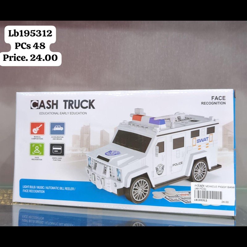 Police Vehicle Piggy Bank (48 PCS) wholesale Dubai