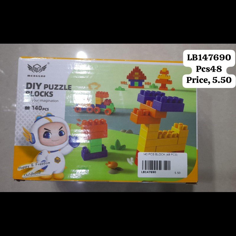 140 PCS Block (48 PCS) wholesale Dubai