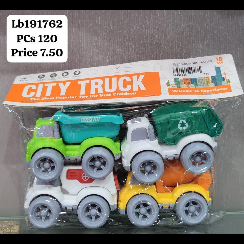 Sliding Cartoon Cars(120 PCS) wholesale Dubai