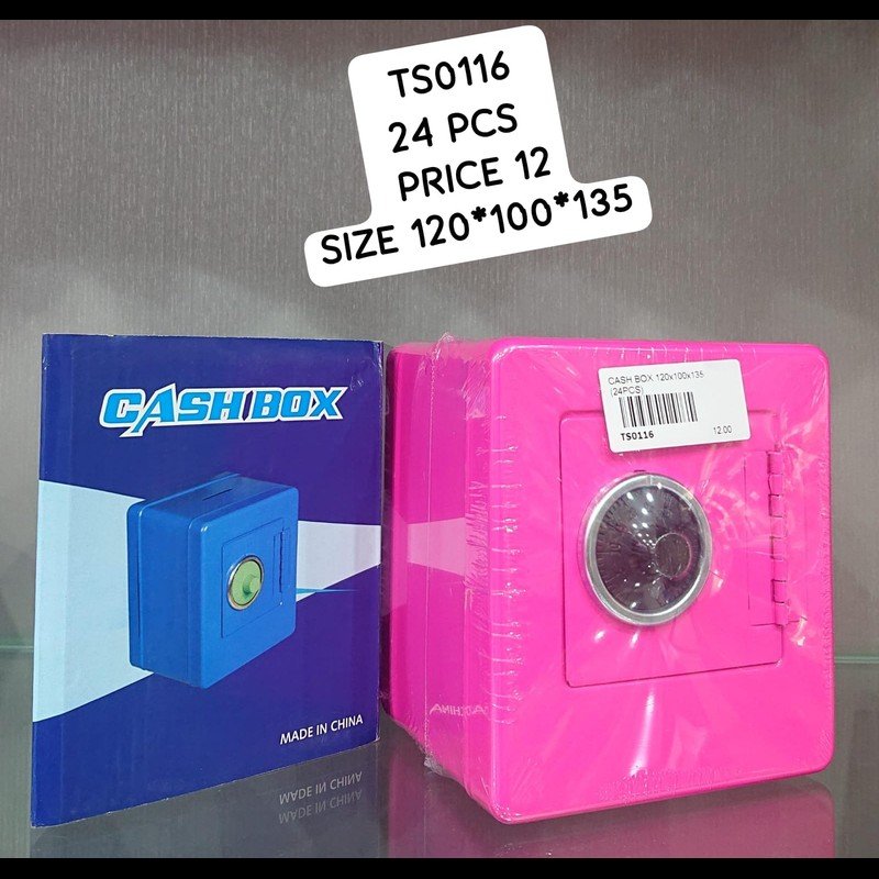 Cash Box 120x100x135 (24 PCS) wholesale Dubai