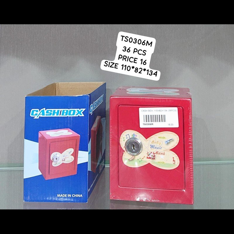 Cash Box 110x82x134 (36 PCS) wholesale Dubai