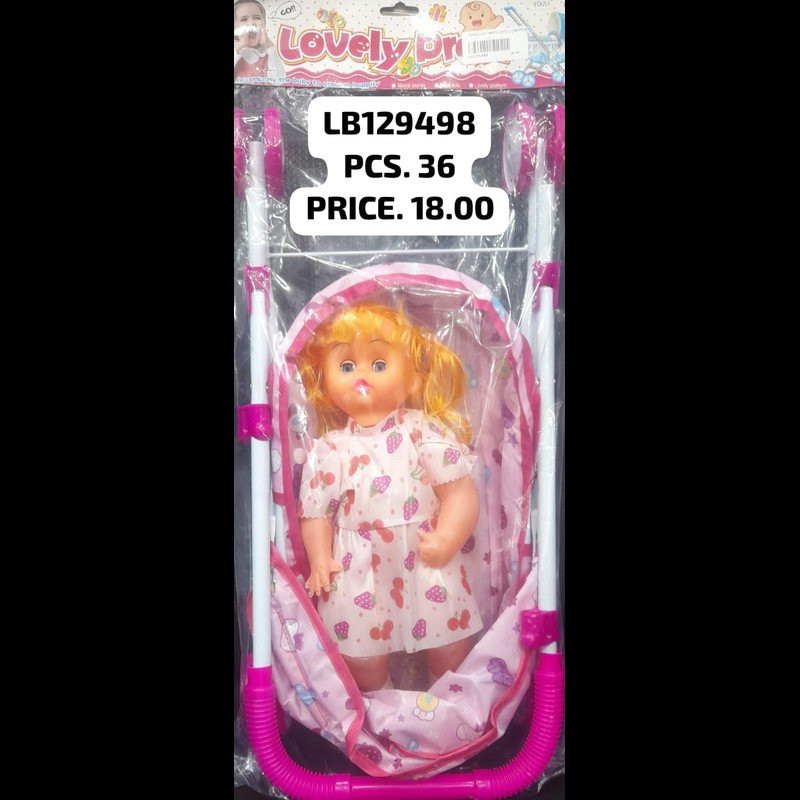 Trolley With Doll (36 PCS) wholesale Dubai