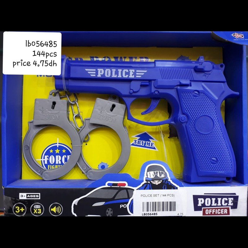 Toy Police Set (144 PCS) wholesale Dubai
