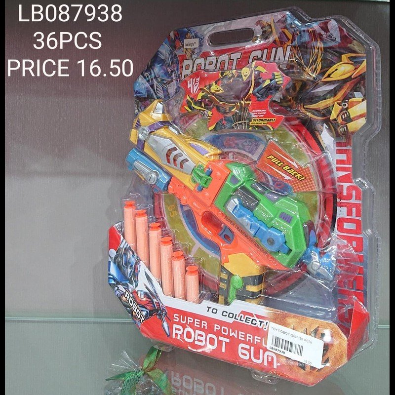 Toy Robot Gun (36 PCS) wholesale Dubai