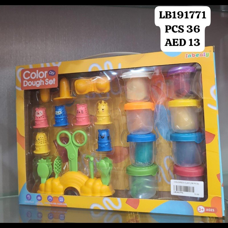 Colored Clay (36 PCS) wholesale Dubai