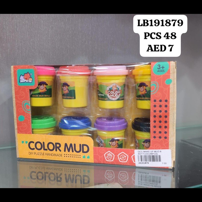 Gcc Make Up Mud 8 Bottles (48 PCS) wholesale Dubai