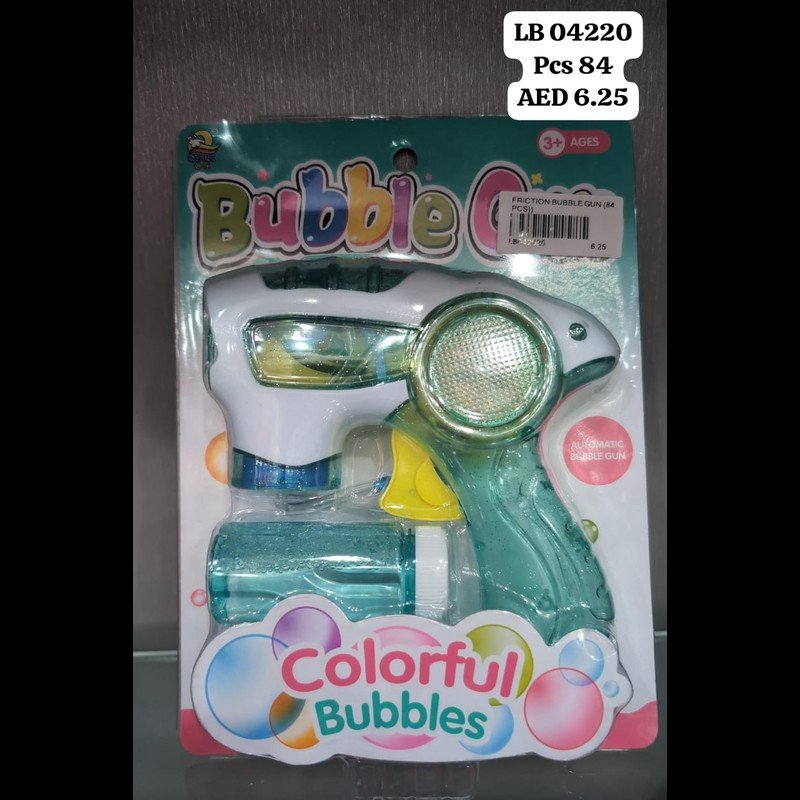 Friction Bubble Gun (84 PCS)) wholesale Dubai