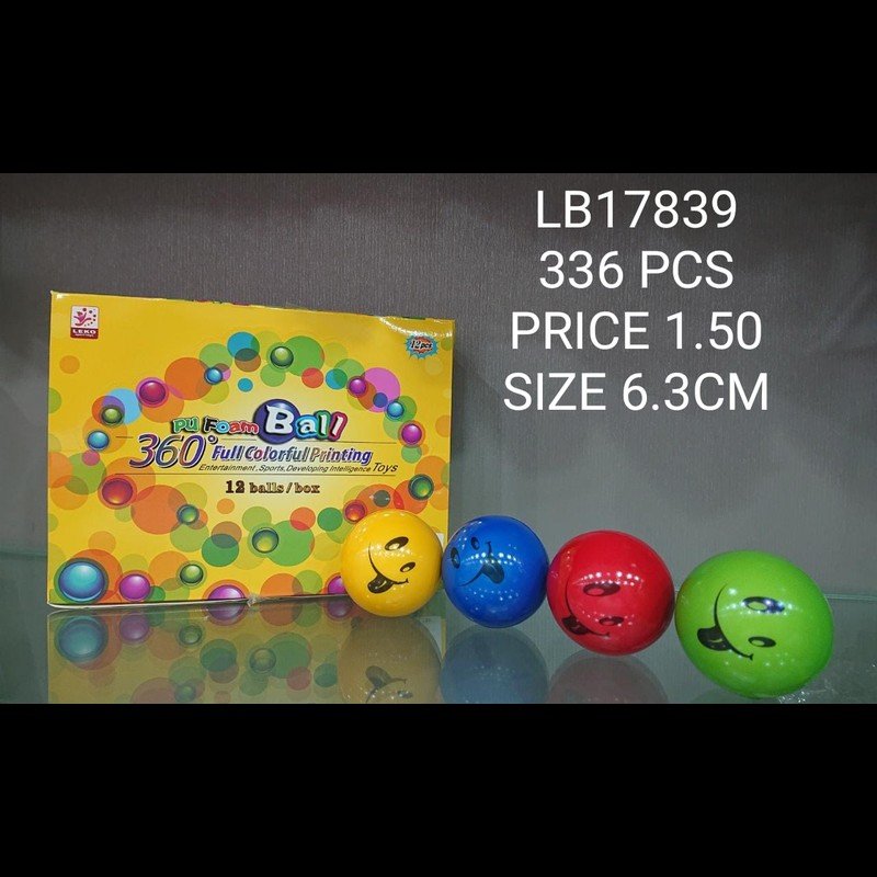 6.3 CM Pu Ball 12 PCS/Box (336 PCS) wholesale Dubai