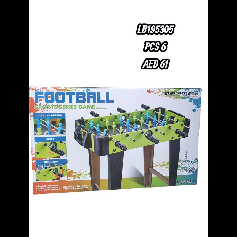 Wooden Football Table (6 PCS) wholesale Dubai