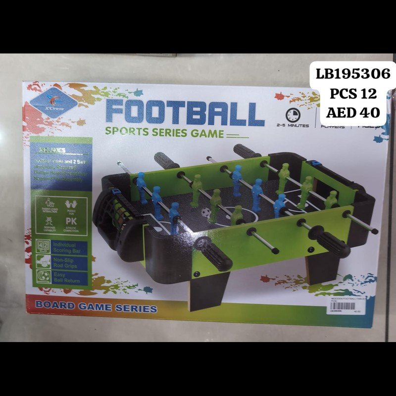 Wooden Football Table(12 PCS) wholesale Dubai
