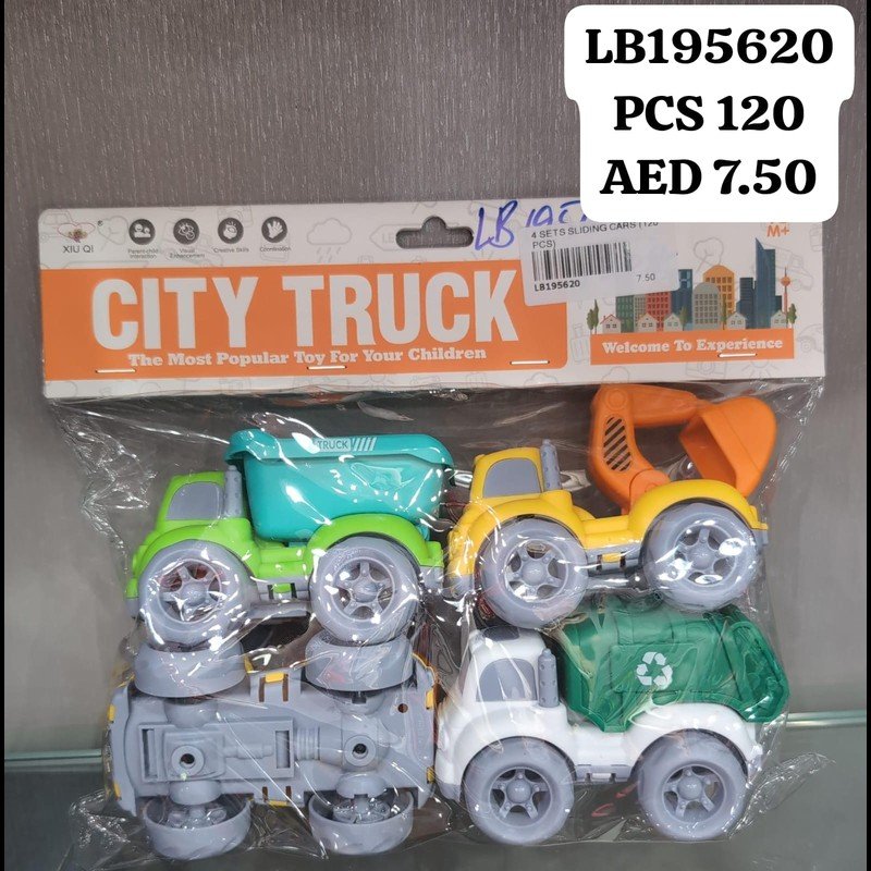 4 SETS Sliding Cars (120 PCS) wholesale Dubai