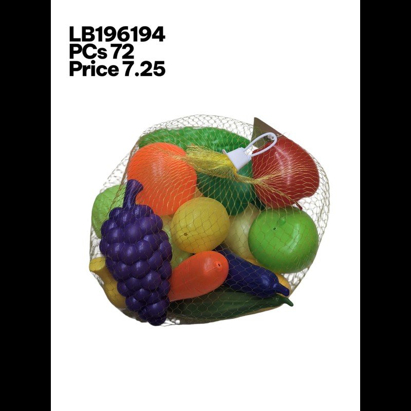 Fruits And Vegetables (72 PCS) wholesale Dubai