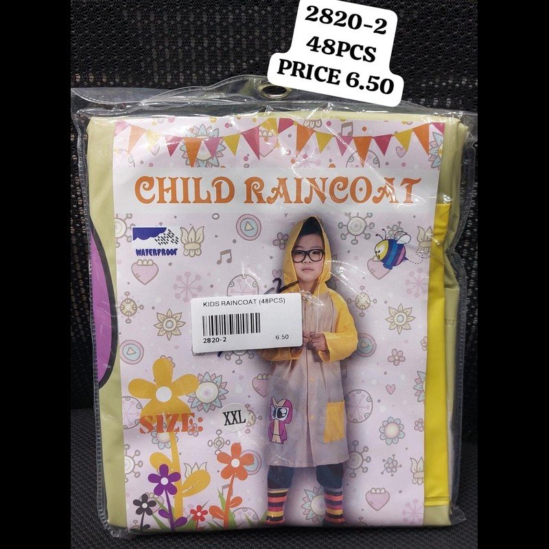 Kids Raincoat (48 PCS) wholesale