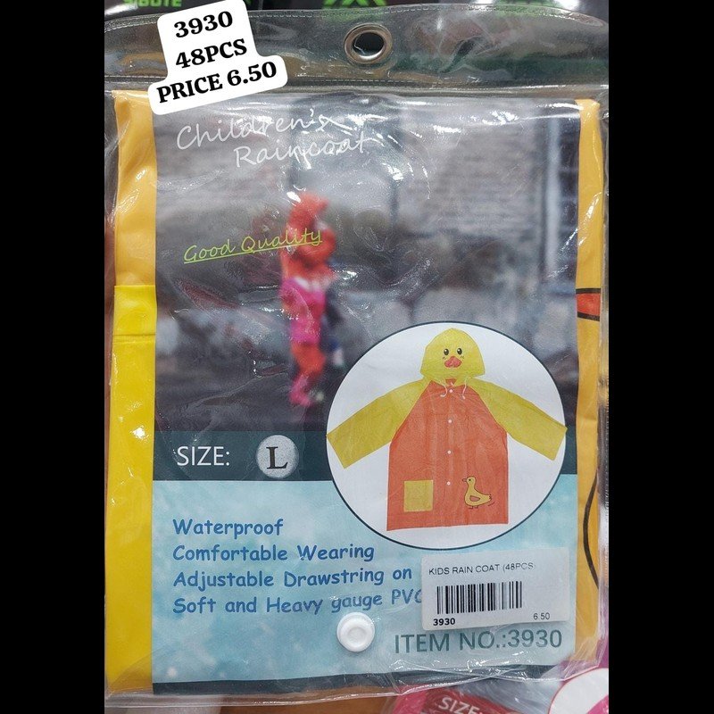 Kids Rain Coat (48 PCS) wholesale