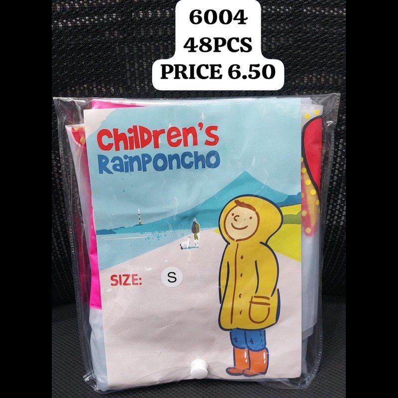 Kids Rainponcho (48 PCS) wholesale