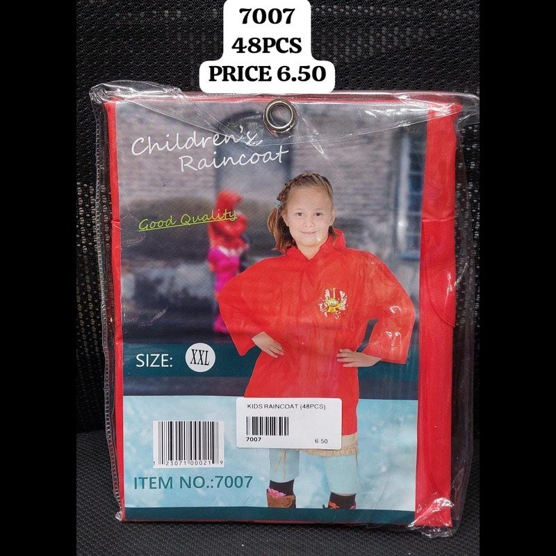 Kids Raincoat (48 PCS) wholesale