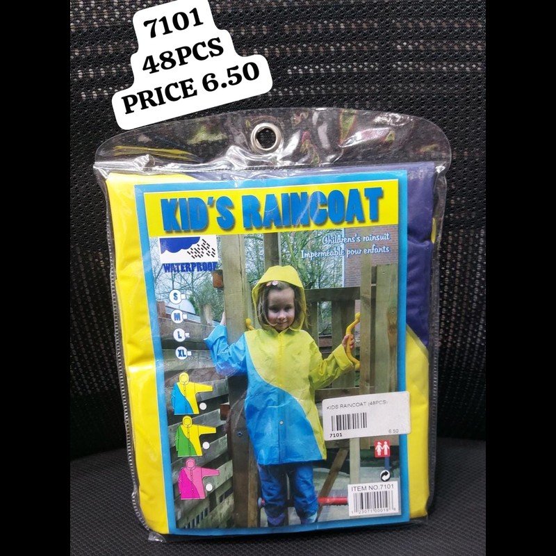 Kids Raincoat (48 PCS) wholesale