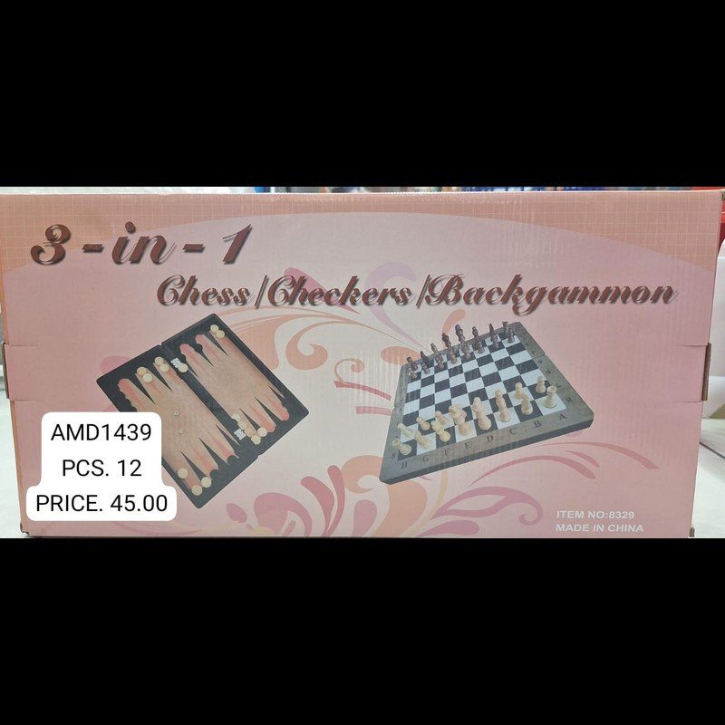 Wooden Chess 8329 (12 PCS) wholesale