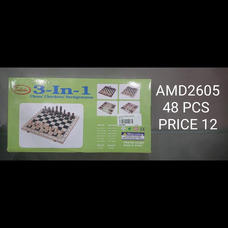 Wdn Chess A33027 (48 PCS) wholesale
