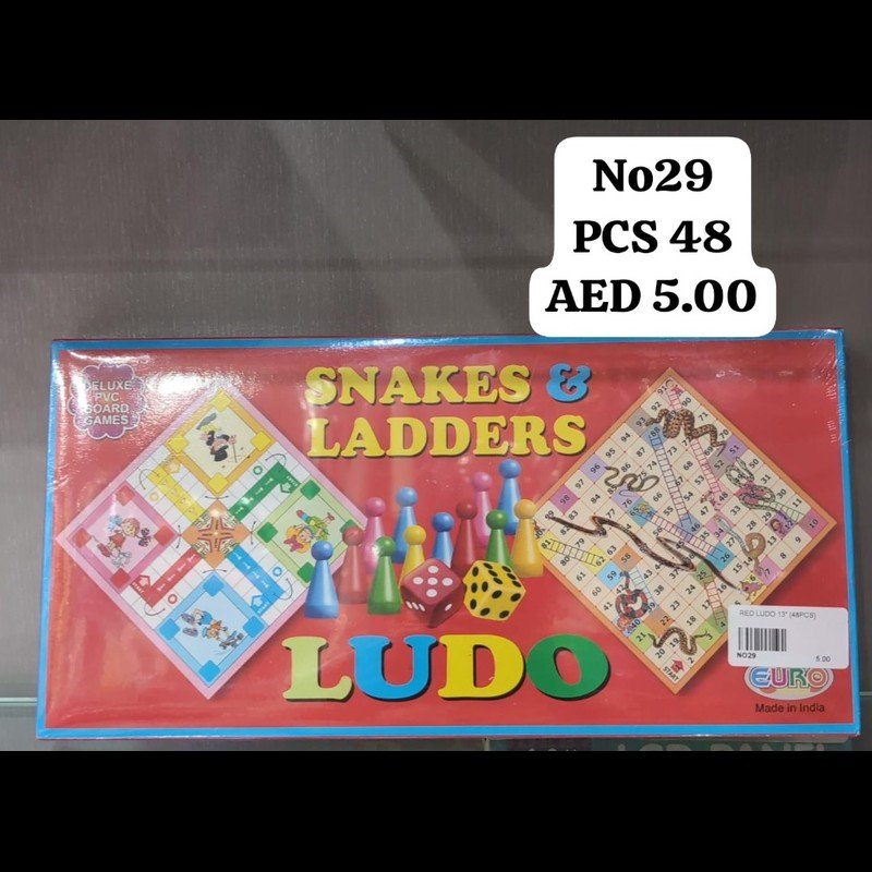 Red Ludo 13" (48 PCS) wholesale