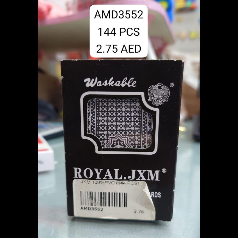 Card Jxm 100%pvc (144 PCS) wholesale