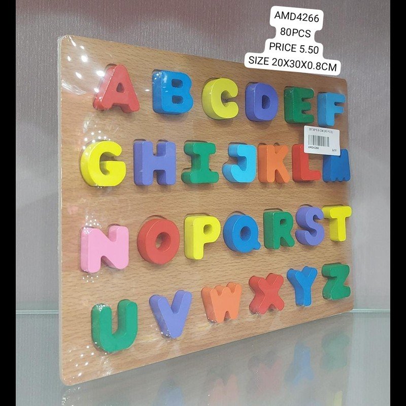Alphabets 20*30*0.8 CM (80 PCS) wholesale