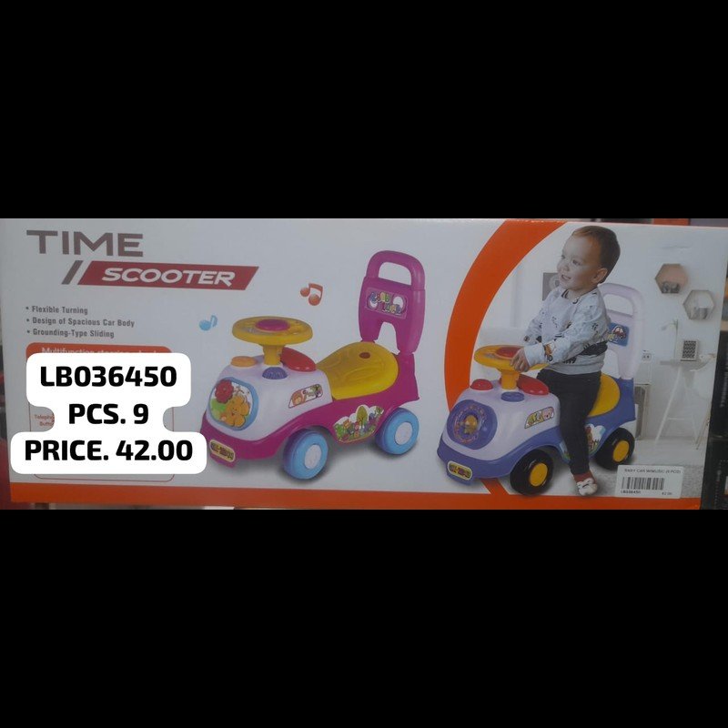 Baby Car W/Music (9 PCS) wholesale