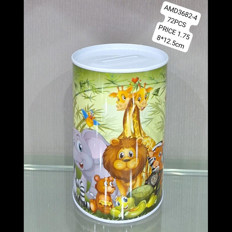 8*12.5 CM Coin Box (72 PCS) wholesale