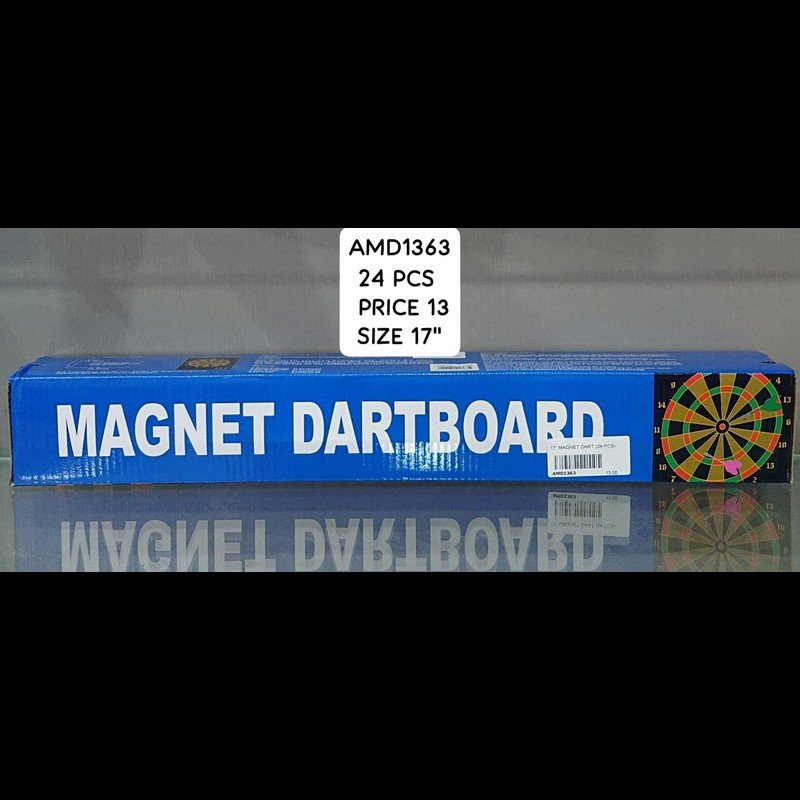 Magnetic Dart Board 17\" (24 PCS) wholesale Dubai