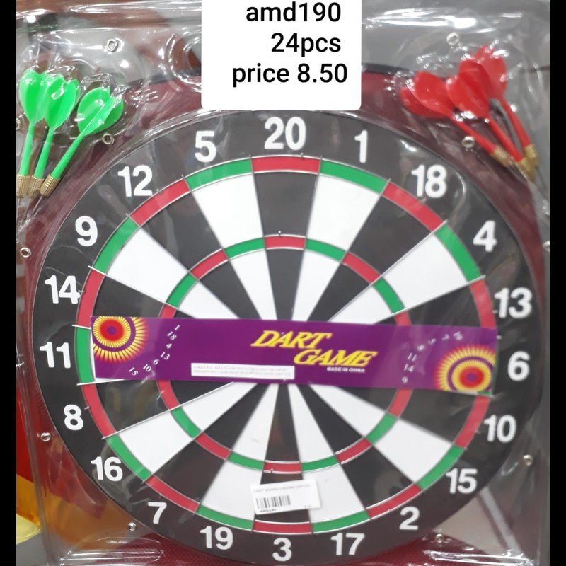 Dart Board 15\" (24 PCS) wholesale Dubai
