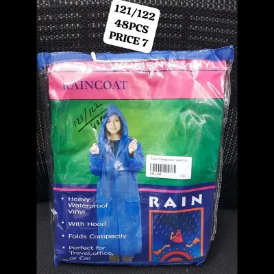 Adult Raincoat (48 PCS) wholesale