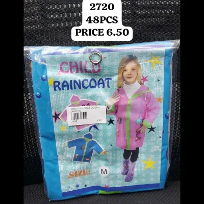 Kids Raincoat Ocean (48 PCS) wholesale