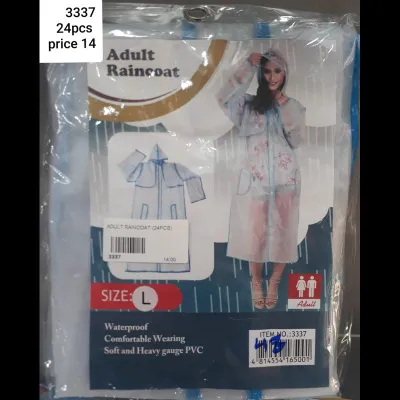 Adult Raincoat (24 PCS) wholesale