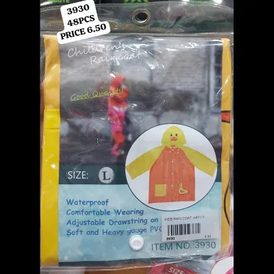 Kids Rain Coat (48 PCS) wholesale