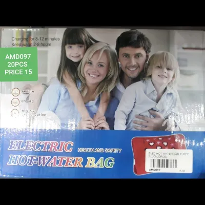 Elec Hot Water Bag 3plug (20 PCS) wholesale