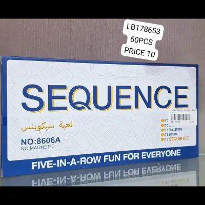 Sequences Board Game (60 PCS) wholesale