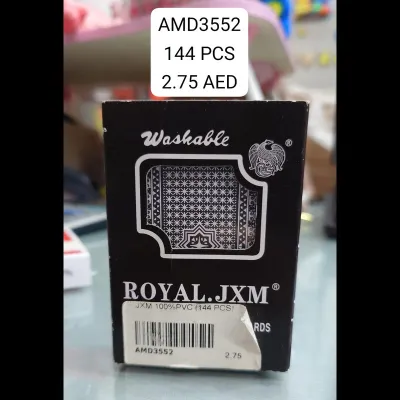 Card Jxm 100%pvc (144 PCS) wholesale