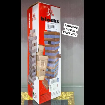 54 PCS Jenga (30 PCS) wholesale