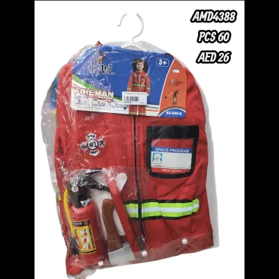 Fireman Costome(60 PCS) wholesale