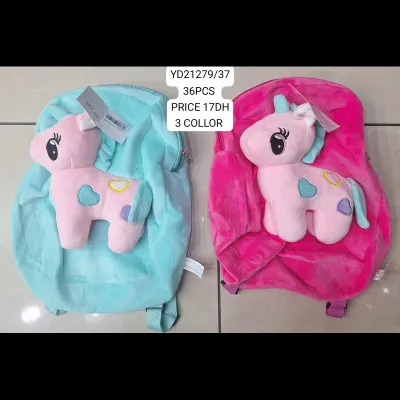 3 Color Unicorn Bag (36 PCS) wholesale