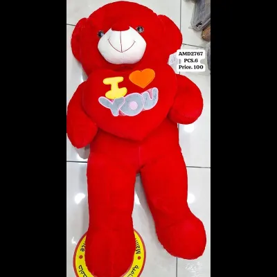 Bear W/Heart 110 CM (6 PCS) wholesale