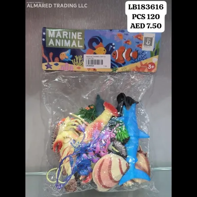 Marine Animals 9 PCS (120 PCS) wholesale