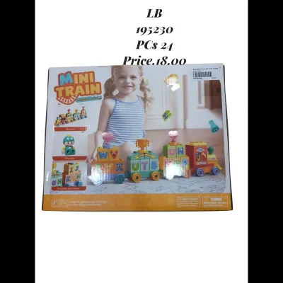 60-Particle Letter Train (24 PCS) wholesale