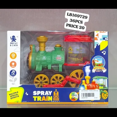 B/O Spray Train (36 PCS) wholesale