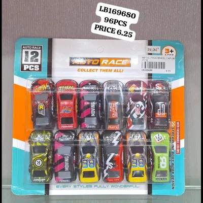Metal Free Wheel Car (96 PCS) wholesale