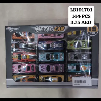 Sliding Alloy Car (144 PCS) wholesale